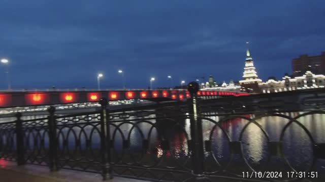Набережная в Йошкар-Ола октябрь 2024 смотреть онлайн