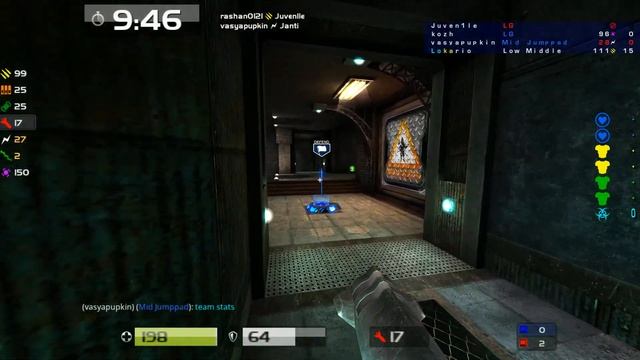 Quake Live: rare pickup infinity flag def with action (Raist pov) смотреть онлайн