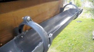 Простой вариант сливной системы для крыши