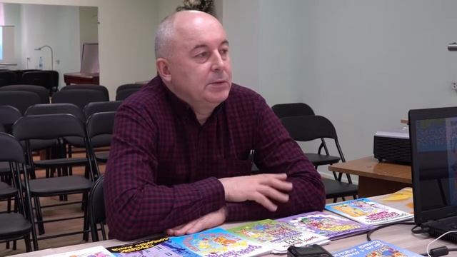Встреча с детским писателем Валерием Квилория / Телеканал "СФЕРА", Городские новости 02.04.2019 смотреть онлайн