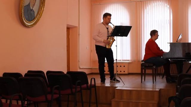 Глазунов - Концерт для Саксофона с Оркестром ч.1 смотреть онлайн