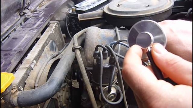 Стук в двигателе. Стетоскоп поможет быстро определить источник стука или воя в двигателе смотреть онлайн