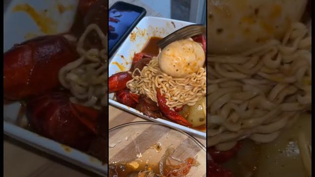 Just greedy!! Pork ribs w/s”crawfish soup! #crawfishboil #seafoodboil #seafoods #mukbang смотреть онлайн