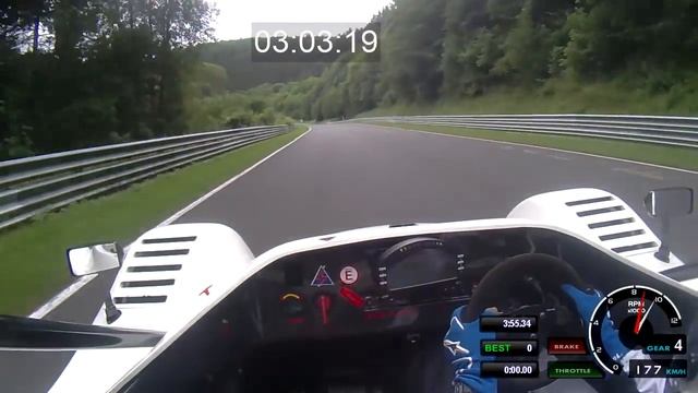 Nurburgring Nordschleife Radical SR8 Lap Record 6:45.500