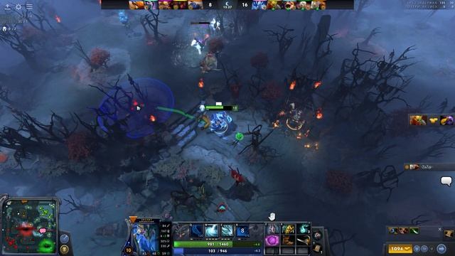 Dota 2 7.33c Road from 1,2k to 4k - 3564mmr 4 pos Apparation Win смотреть онлайн