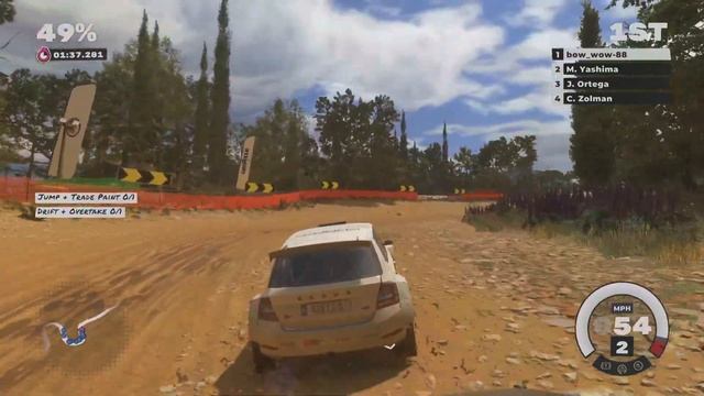 DIRT5 PS5 White Skoda Fabia Evo gets muddy gameplay смотреть онлайн