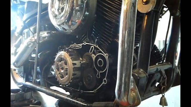 Yamaha V star 650 Clutch step by step смотреть онлайн