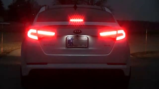 KIA Optima w/Xtec Chrome rear turn signals смотреть онлайн
