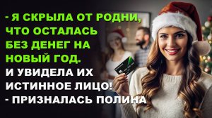 Я скрыла от родни, что осталась без денег на Новый год. И увидела их истиное лицо!