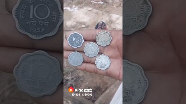 10 Naye Paise India (1957 To 1963) #VSOldCurrency  #Short
