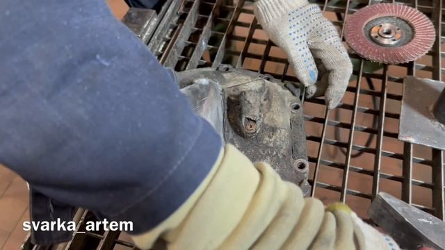 31-12-2024 Крышка раздатки от Volvo, сварка силумин. смотреть онлайн