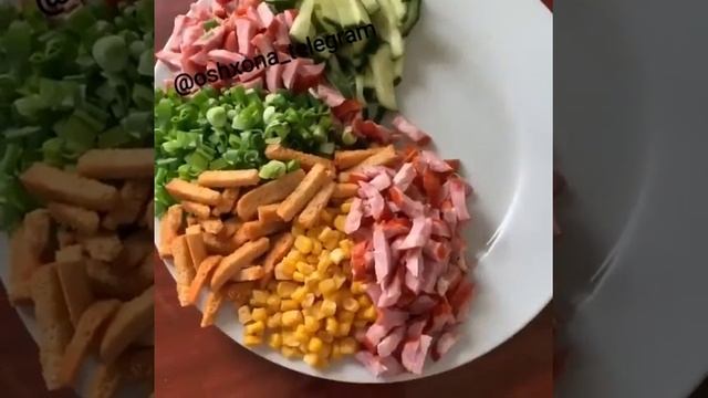 Салат с майонезом смотреть онлайн