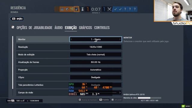 TESTE RAINBOW SIX SIEGE NO I9 9900K + RTX 2070 8GB смотреть онлайн
