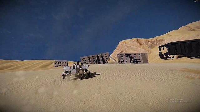 DESERT PHANTOM (Space Engineers Short Cinematic) смотреть онлайн