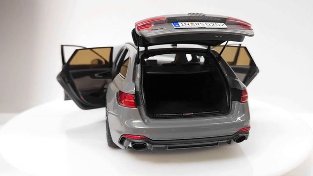 Audi RS4 B9, Kilo Works 1:18