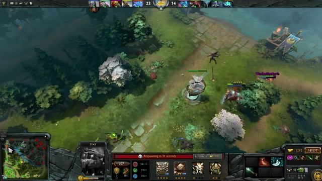 Arteezy (Tiny) - Gameplay Dota 2 смотреть онлайн