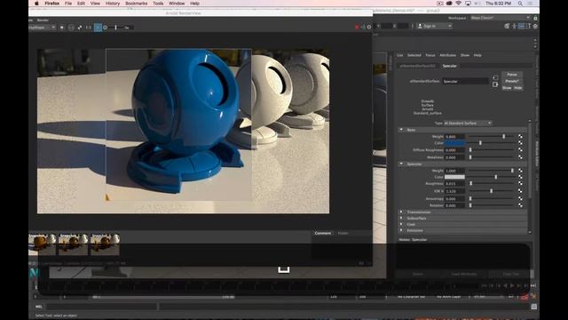 Advanced 3D in Maya - Arnold Standard Shader смотреть онлайн