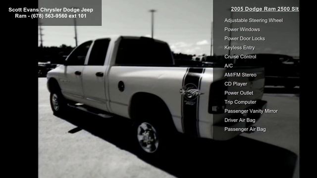 2005 Dodge Ram 2500 SLT смотреть онлайн
