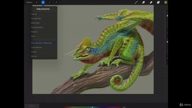 The Digital Painting. Lesson 12. Photorealistic Style. Part 81 - Secondary Light Source and reflecte смотреть онлайн
