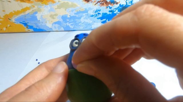 Лепим Крота Валю из пластилина. Мультик Мишки Ми-ми-мишки. смотреть онлайн