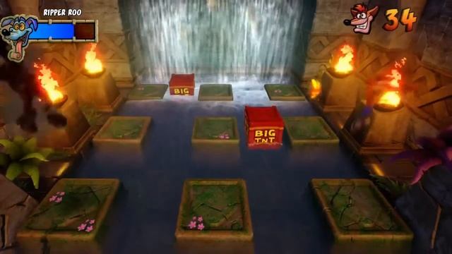 Crash N. Sane Trilogy - Crash Bandicoot: EASY Ripper Roo Boss Fight (Mask Exploit) смотреть онлайн
