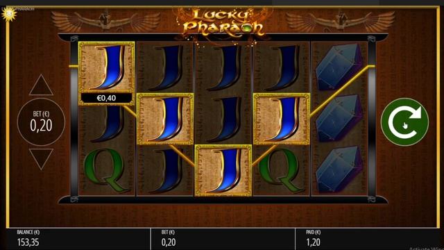 #LuckyPharaoh bet 0.20 cent #shortvideoyoutube смотреть онлайн