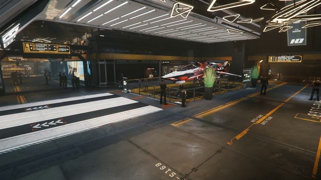 Star Citizen (Spaceport Center in Lorville) [LIVE Wallpapers] смотреть онлайн