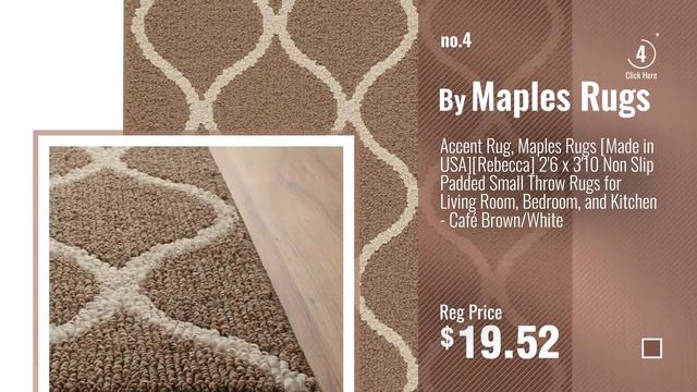 Top 10 Small Area Rugs [2018 ]: Accent Rug, Maples Rugs [Made in USA][Pelham] 2'6 x 3'10 Non Slip смотреть онлайн