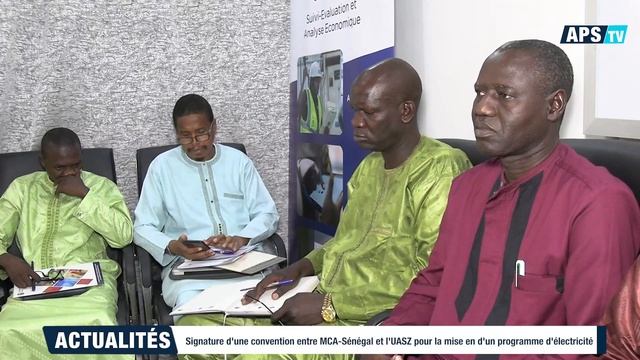Signature d'une convention entre MCA-Sénégal et l'UASZ pour la mise en d'un programme d'électricité смотреть онлайн
