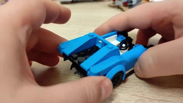 Собираем Porsche 911 GTR 3 2021 года из Lego