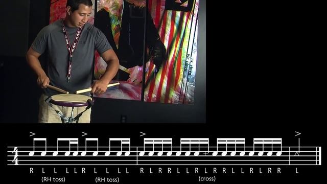 Уроки на ударных - Emmanuel Deleon - Rudimental Ram смотреть онлайн