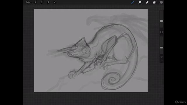 The Digital Painting. Lesson 12. Photorealistic Style. Part 73 - Refined Drawing смотреть онлайн