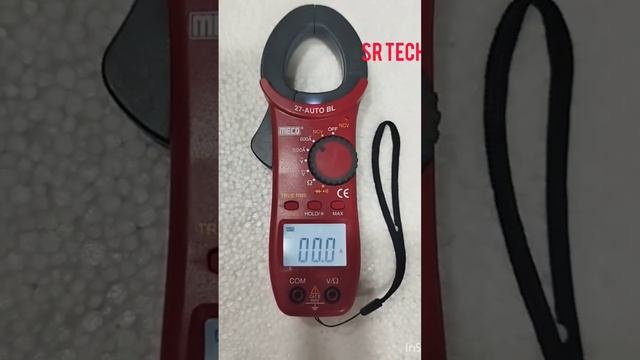 Digital #clampmeter Meco 27Auto Clampmeter. 600Amp AC Clampmeter for AC service. SR TECH смотреть онлайн