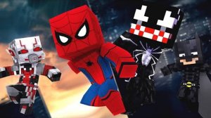 РЕБЕНОК ПАУК ПРЕВРАТИЛСЯ В ВЕНОМА?! ЮНЫЕ МСТИТЕЛИ В МАЙНКРАФТ [перезалив]