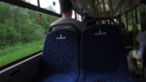 Поездка на новом электробусе МАЗ 303, маршрут 6