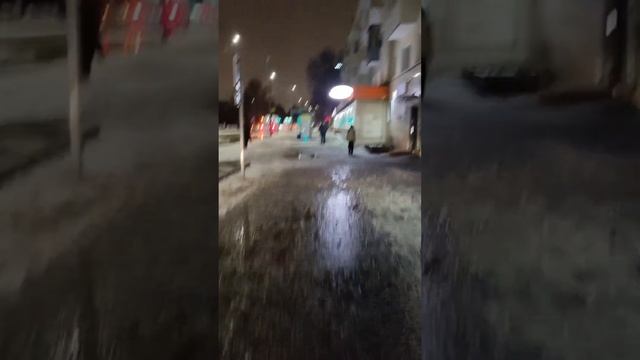 АрхангельскЗимний❄дождливый☔ вечер Прогулка по городу #север #зима #арктика #стрим #город #Россия смотреть онлайн