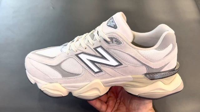 New Balance 9060 Sea Salt White Shoes