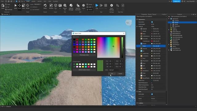 Как создать РЕАЛИСТИЧНЫЙ МИР в Роблокс Студио с НУЛЯ #7 |Гайд по Terrain и Lighting в Roblox Studi смотреть онлайн