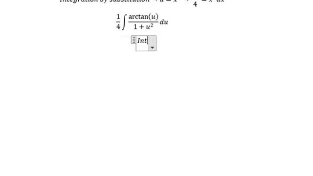 Calculus Help: Integral of (x^3 arctan(x^4 ))/(1+x^8 ) dx - Integration by substitution смотреть онлайн