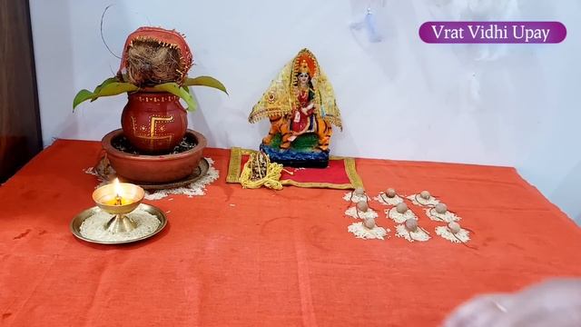 चैत्र नवरात्रि के पहले दिन चौकी कैसे सजाएं, पूजा कैसे करें, चैत्र नवरात्रि संपूर्ण पूजा विधि l смотреть онлайн