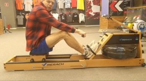 Самый компактный гребной тренажер