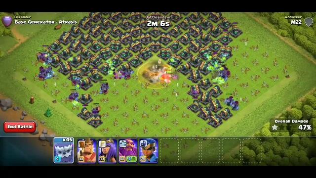 MAX cannon vs MAX 120 yeti - clash of clan смотреть онлайн
