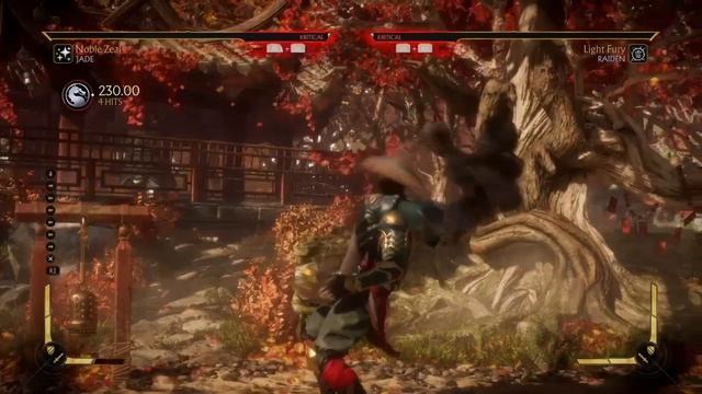 Mortal Kombat 11 - How to perform Jade's Back Forward + 3 (Back Forward + X) Krushing blow. смотреть онлайн