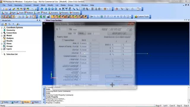 FEMAP View Cross Section - Tips by Structural Mechanics Corporation смотреть онлайн