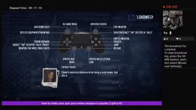 how to make your gun your melee weapon in payday 2 glitch #2 смотреть онлайн
