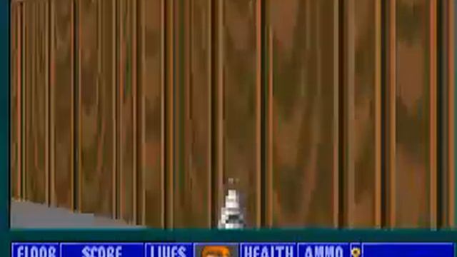 Wolfenstein 3D Walkthrough   Lets Play 100  E3M7 Wolfenstein Walkthrough