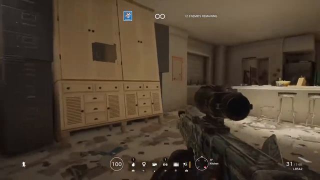 Tom Clancy's Rainbow Six® Siege: Lone Wolf Terrorist Hunt Classic on Hard смотреть онлайн