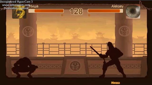 Бой с тенью Башня смерти (Мечи Отшельника)