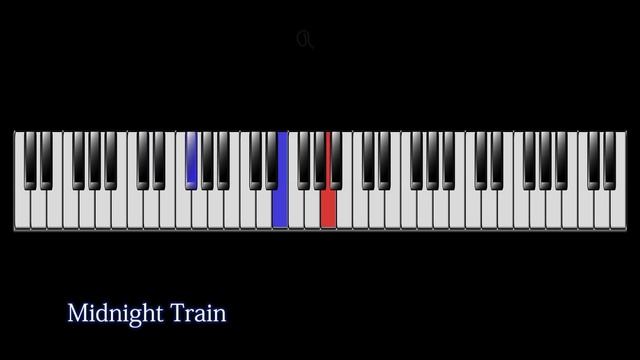 Midnight Train Sam Smith Piano Tutorial Lower смотреть онлайн