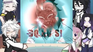 //реакция хашира(не всех) не Генью Шинадзугава 1/?//